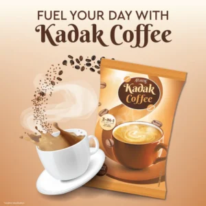 ATLANTIS Kadak 3-in-1  Coffee Premix Powder 1kg Pack | designed for Making Coffee in a Vending Machine Hover Image