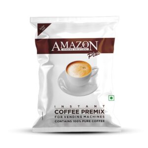 AMAZON Plus 3-in-1 Instant Coffee Premix Powder | Uses in Vending Machine