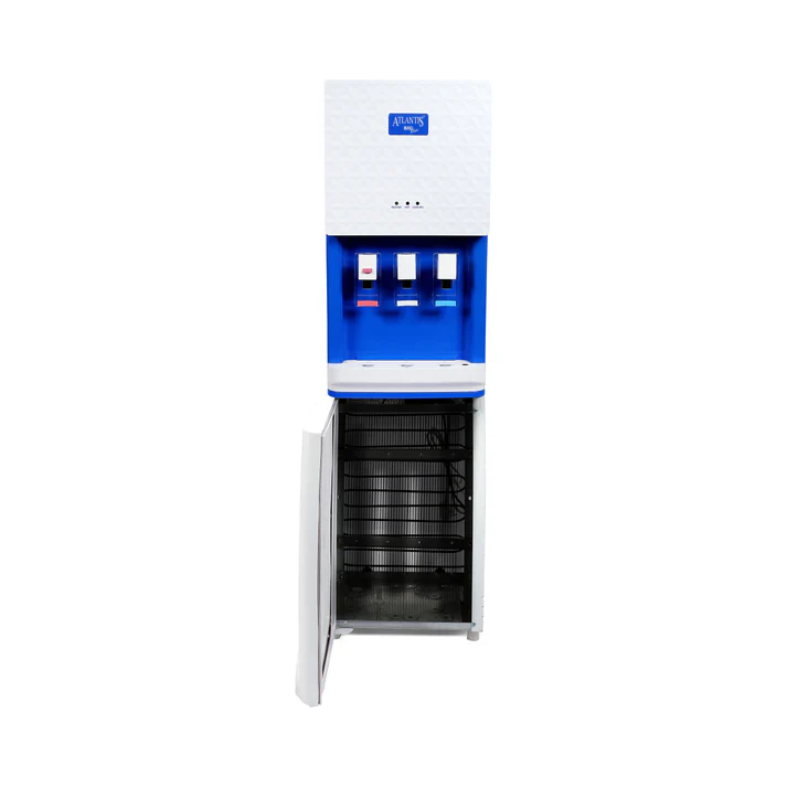 ATLANTIS BIG PLUS Water Dispenser Floor Standing – RO Compatible (Available Space for RO Setup), Hot Cold and Normal