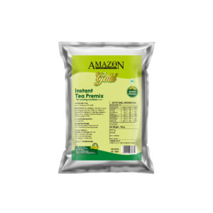 AMAZON Gold Instant Tea Premix Powder| Cardamom Flavor | 750gms Pack for Vending Machines