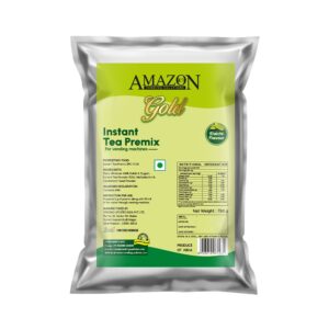 AMAZON Gold Instant Tea Premix Powder| Cardamom Flavor | 750gms Pack for Vending Machines
