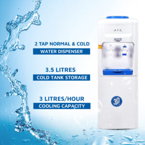 ATLANTIS BLUE Normal & Cold Floor Standing Water Dispenser (NO HOT) Hover Image