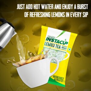 AMAZON Instacup Lemon Tea Powder Premix for Vending Machine| Just Add Hot Water Hover Image