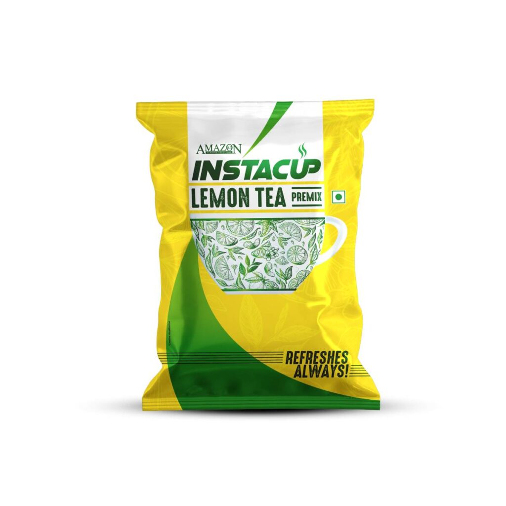 AMAZON Instacup Lemon Tea Powder Premix for Vending Machine| Just Add Hot Water