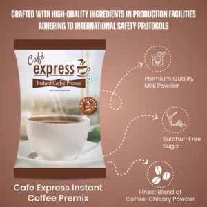 Cafe Express 3-in-1 Instant Coffee Premix Powder | Uses in Vending Machines Hover Image