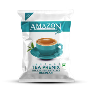 AMAZON Plus Regular 3-in-1 Instant Tea  Premix Powder for Vending Machines| No Milk, Sugar Required