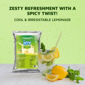 AMAZON ICY Masala Nimbu Pani Powder | Just Add Cold Water | Summer Drink Hover Image