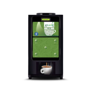ATLANTIS NEO 3 Lane Tea and Coffee Vending Machine - Dedicated Hot Water