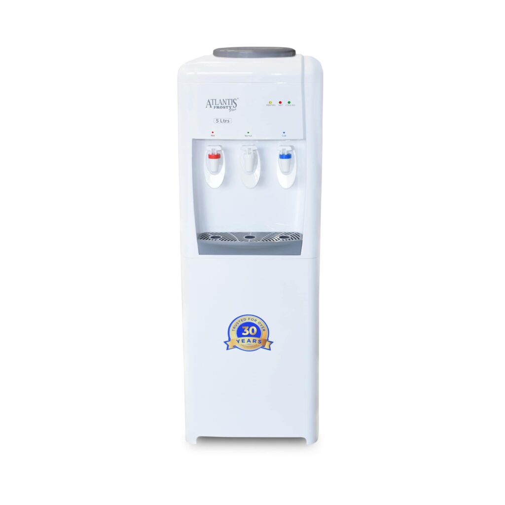 ATLANTIS FROSTY PLUS | 5L/Hour Cooling Capacity | Glass Push-Pull Taps |  Hot, Normal & Cold Water
