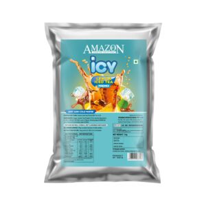 AMAZON Icy Lemon Flavoured Iced Tea Premix | Just Add Cold Water | Uses In Cold Beverage Vending Machine
