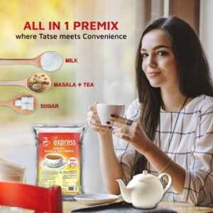 Cafe Express 3-in-1 Masala Tea Premix for Vending Machines | No Milk, Sugar Required Hover Image