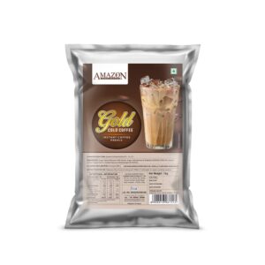 AMAZON Gold Cold Coffee Premix | Just Add Cold Water | Summer Drink