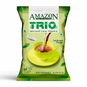 AMAZON Trio 3 in 1 Instant Cardamom Chai Premix Powder for Vending Machines