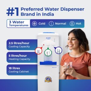 ATLANTIS ONE | 18L Cooling Cabinet | Single Outlet Design | Smart Push Buttons | Hot, Normal & Cold Water | 2.5L/Hour Cooling Capacity | Space-Saving Hover Image