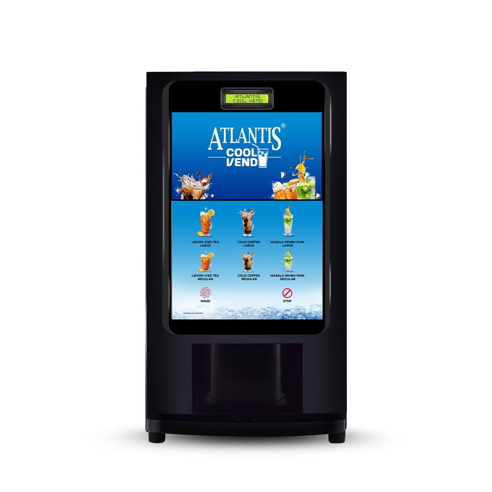 ATLANTIS COOL Vend – One Touch, Zero Wait, 100% Chill